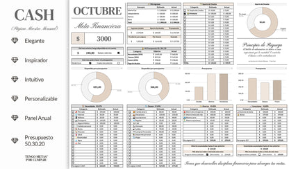 CASH. Planificador Financiero Mensual