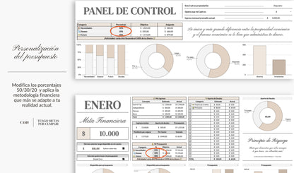 CASH. Planificador Financiero Mensual