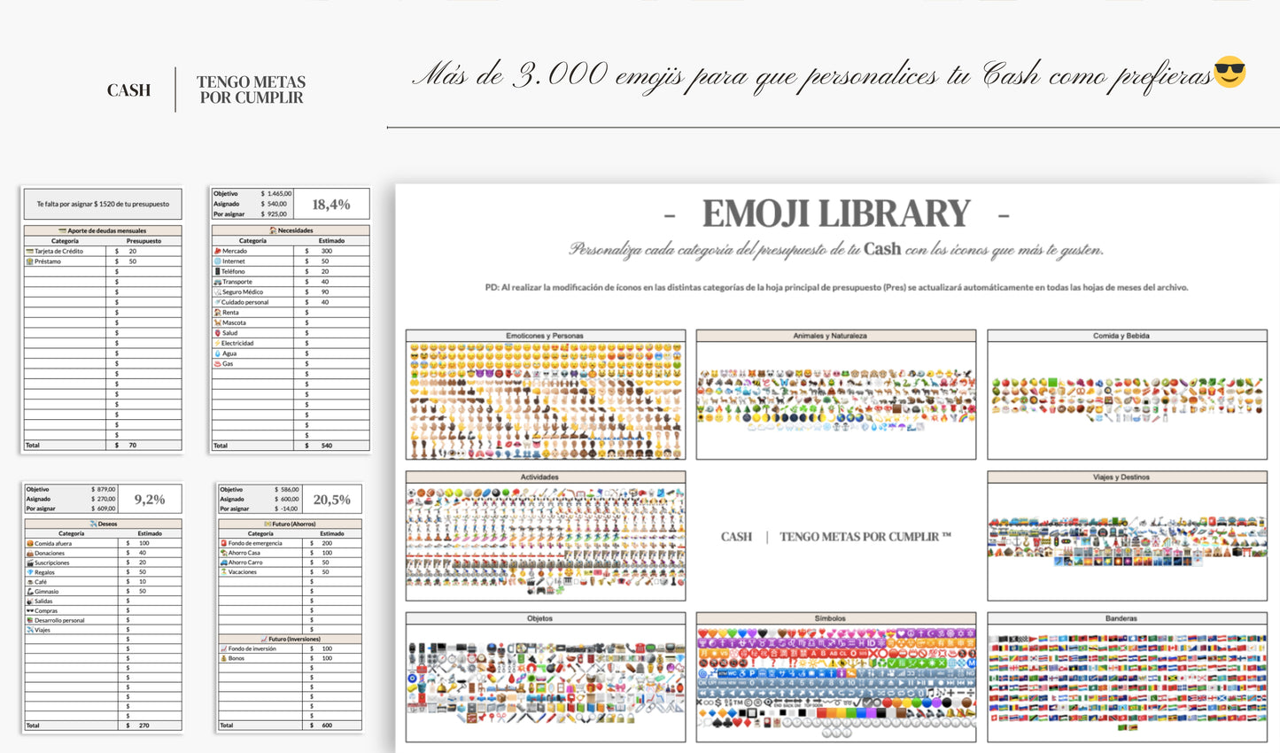 CASH. Planificador Financiero Mensual